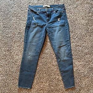 GAP Women's Dark Blue Skinny Jeans